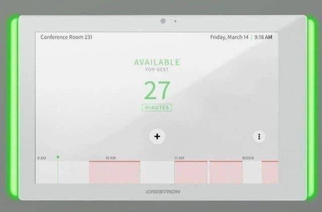 Crestron TSS-10-W-S 10.1" Room Scheduling Touch Screen, IPS, 60 Hz of minder, Gebruikt, HDMI