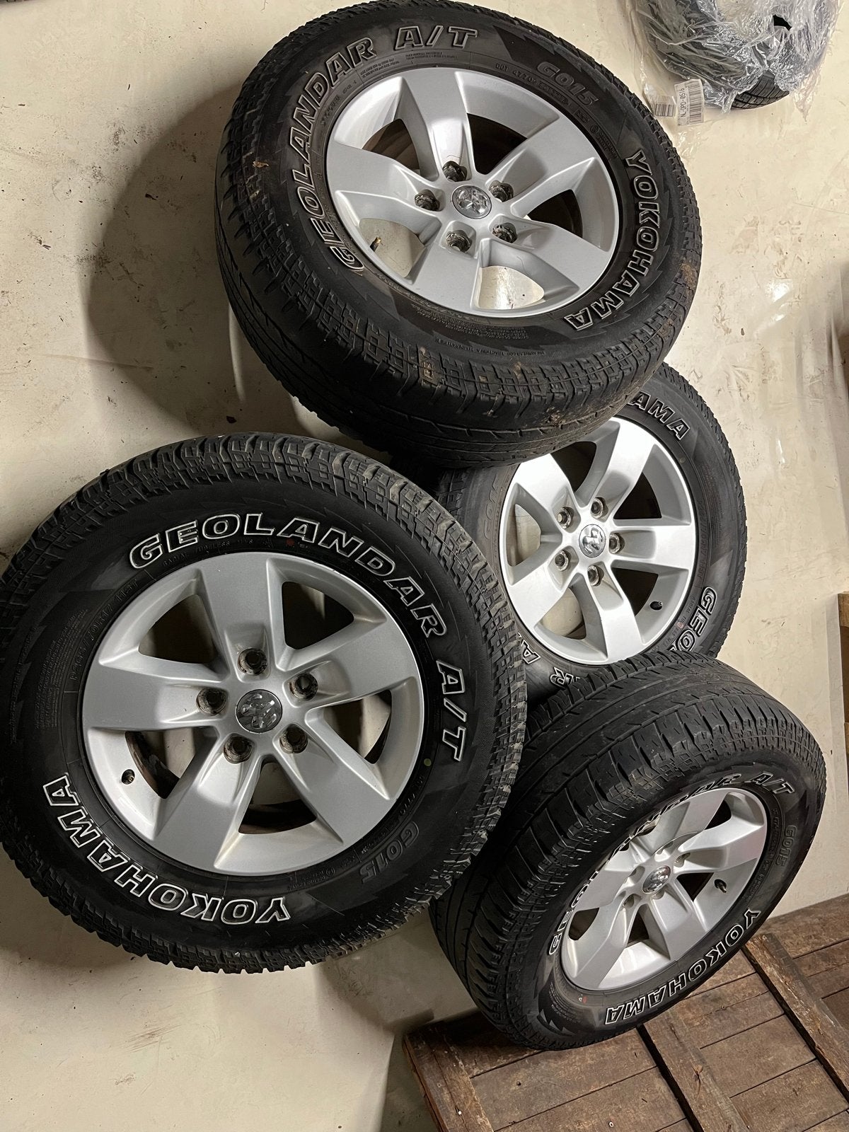 Dodge ram 1500 velgen, Ophalen