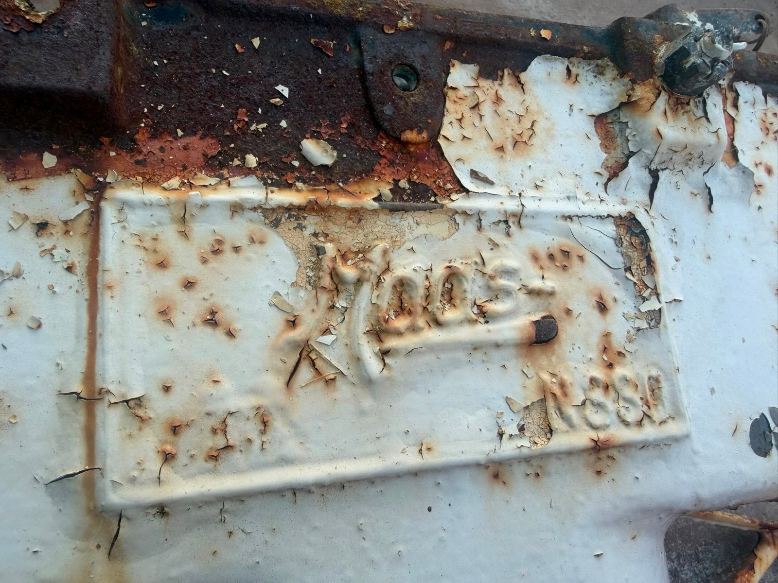 Antieke Maas gietijzeren stortbak - Vintage toilet reservoir, Doe-het-zelf en Verbouw, Sanitair, Ophalen, Gebruikt, Toilet