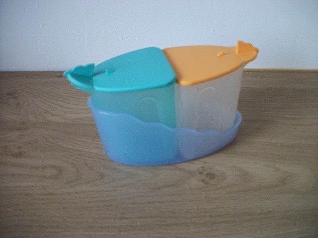Tupperware Tafel Setje ( suiker, melk, hagelslag enz ), Ophalen of Verzenden, Gebruikt, Overige typen