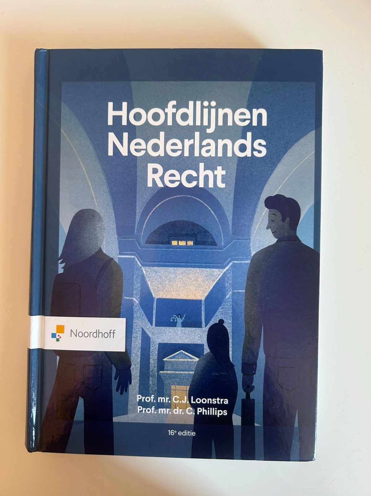 Hoofdlijnen Nederlands Recht 16e editie - Noordhoff, Ophalen of Verzenden, Zo goed als nieuw, Management