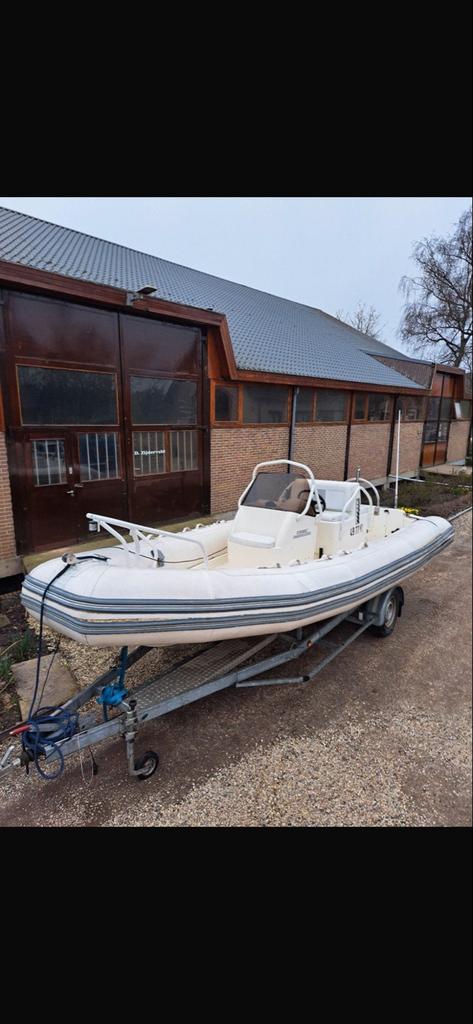 Zodiac Hurricane 165 PK - Professionele Tender met Jet, Ophalen, Gebruikt, Diesel, Zodiac