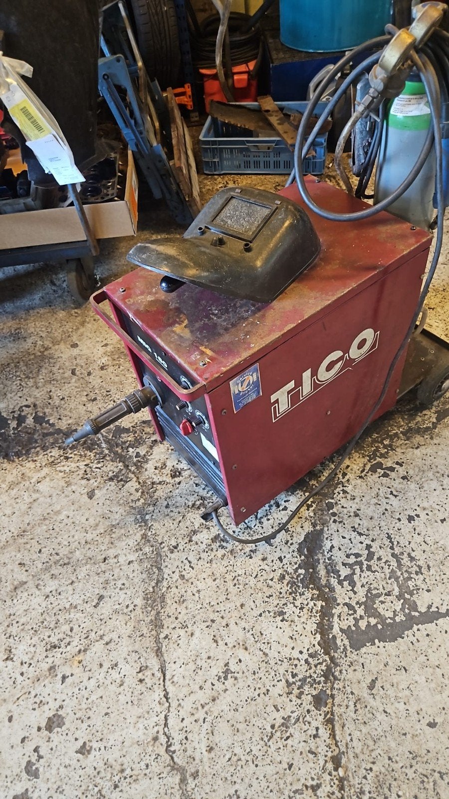 Tico co2 las apparaat, Ophalen, Gebruikt, Co2