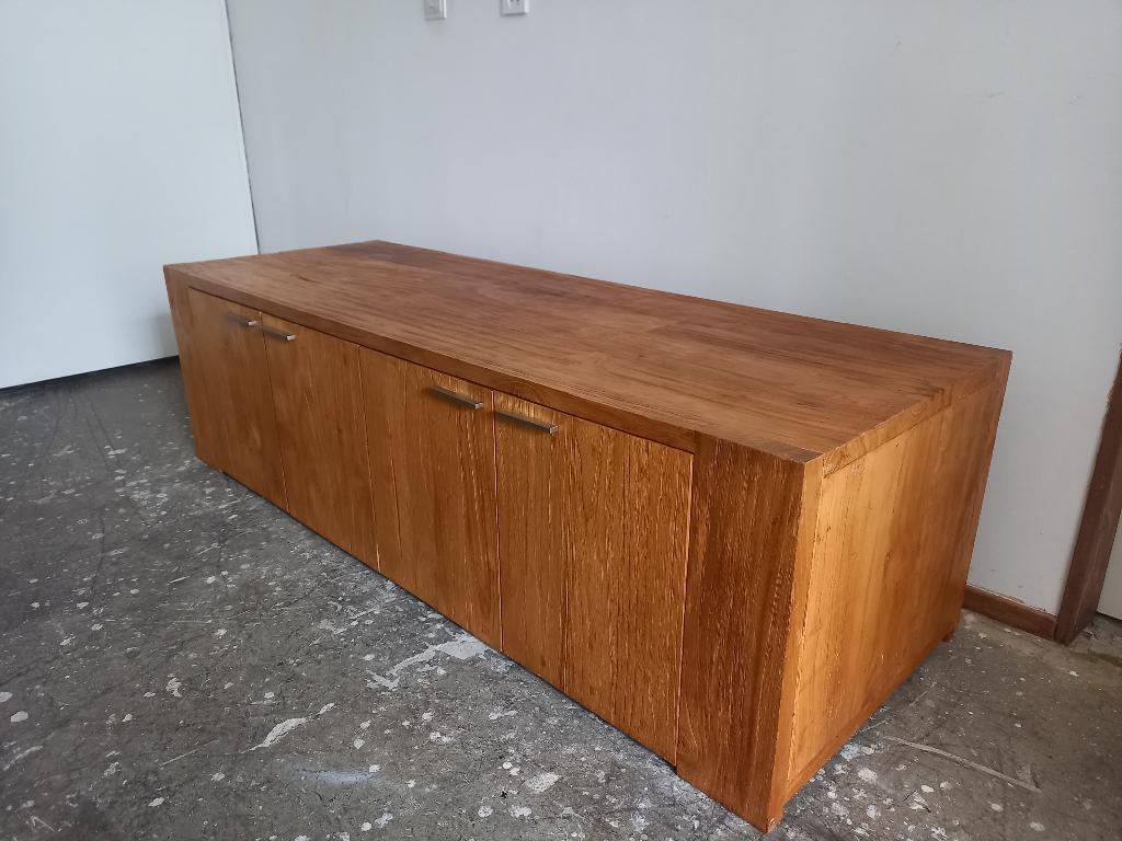 Dressoir van teakhout, Ophalen, 150 tot 200 cm, Teakhout, Zo goed als nieuw