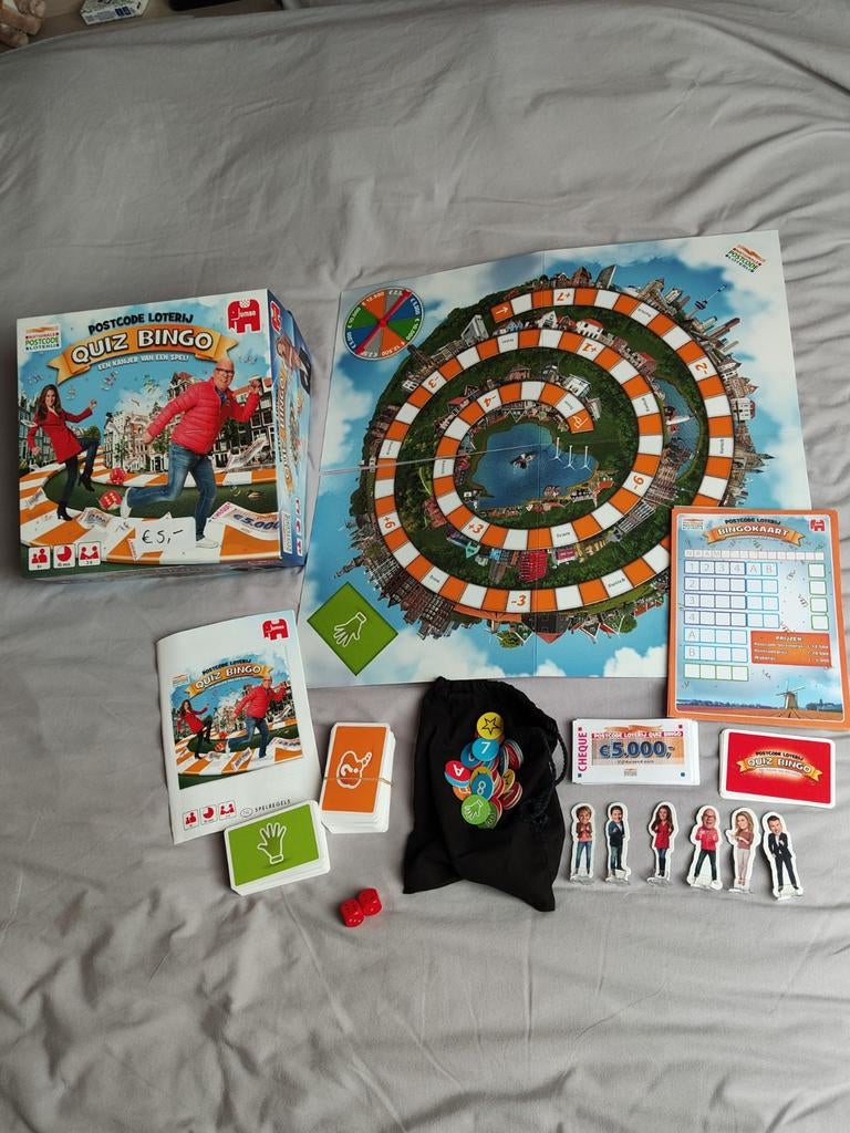 Postcode Loterij Quiz Bingo, Ophalen of Verzenden, Zo goed als nieuw, Jumbo