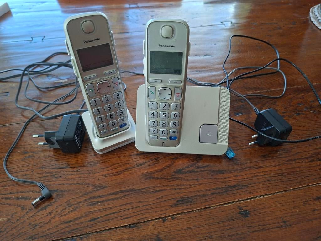 Huis dect telefoon Panasonic, Telecommunicatie, Vaste telefoons | Handsets en Draadloos, Ophalen, Zo goed als nieuw, 1 handset