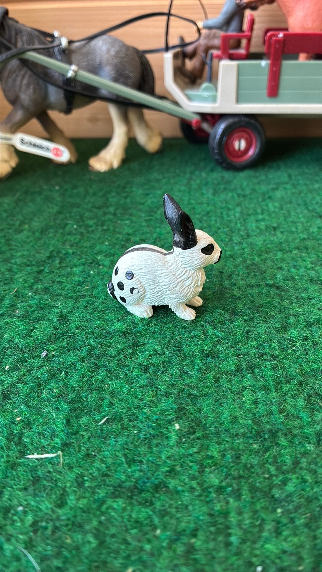 Schleich konijn, Ophalen of Verzenden, Zo goed als nieuw, Boerderijdier, Beeldje of Figuurtje