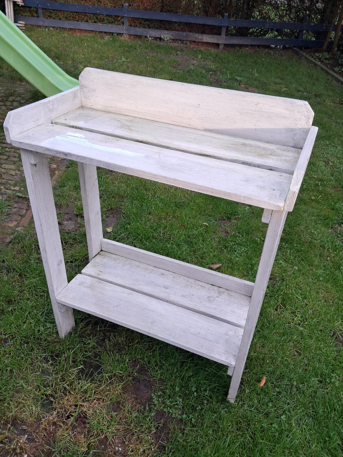 Houten plantentafel / oppottafel, Ophalen, Gebruikt, Rechthoekig, Hout