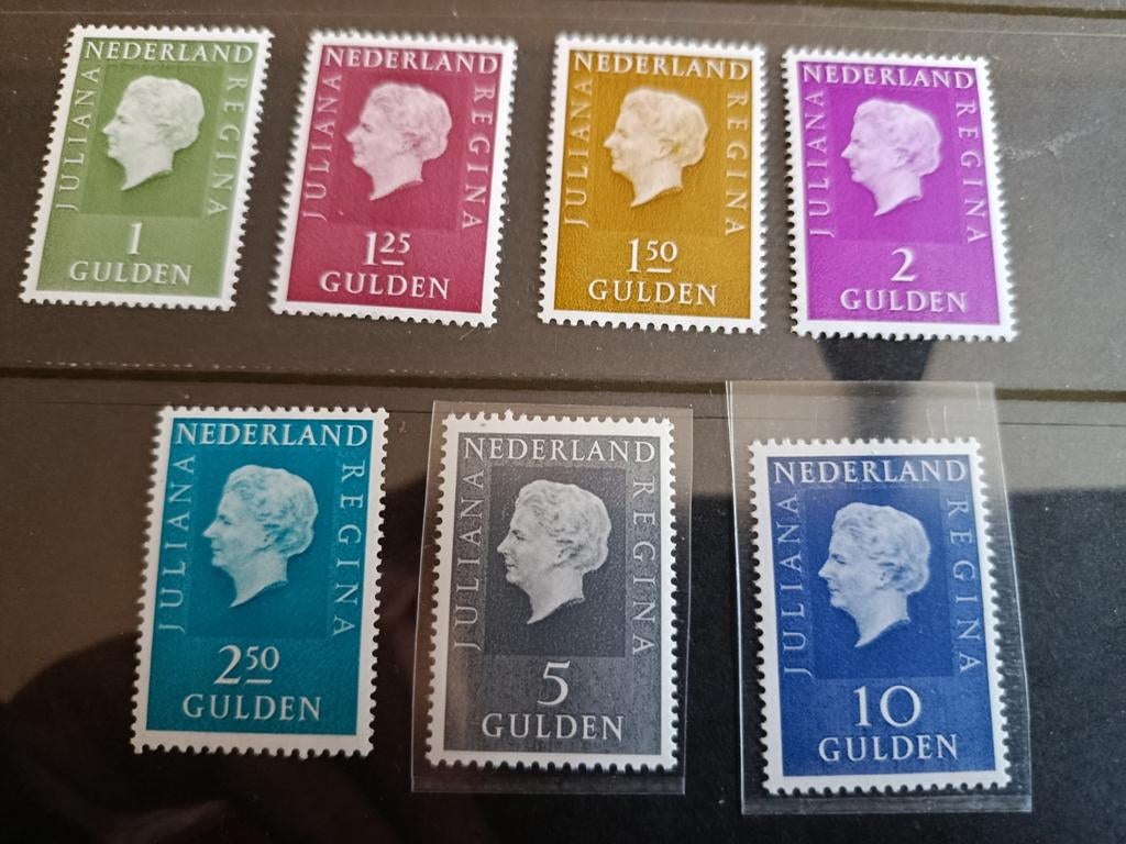 Postfrisse serie Juliana Regina 1969-1972, Postzegels en Munten, Postzegels | Nederland, Ophalen of Verzenden, Na 1940, Postfris