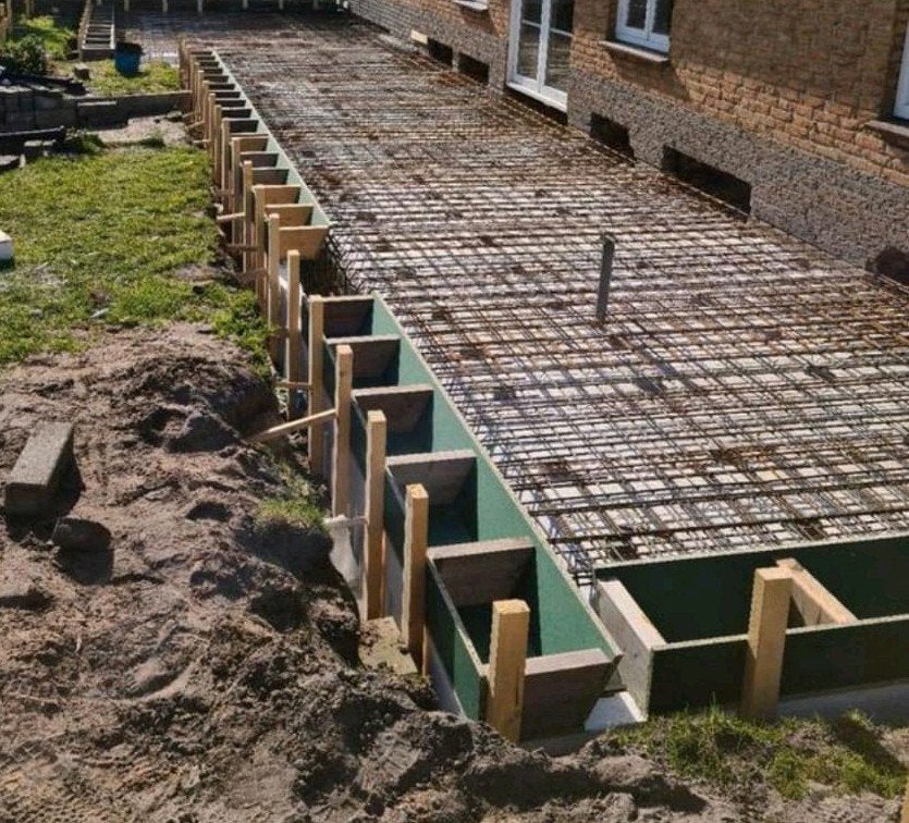 Fundering, bekisting, Ophalen of Verzenden