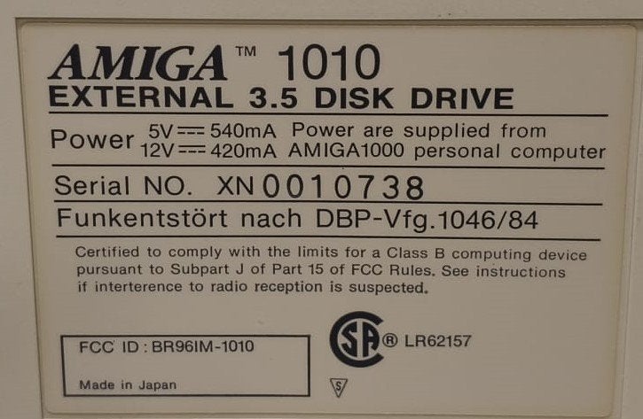 Commodore Amiga 1010, Computers en Software, Vintage Computers, Verzenden, Commodore Amiga