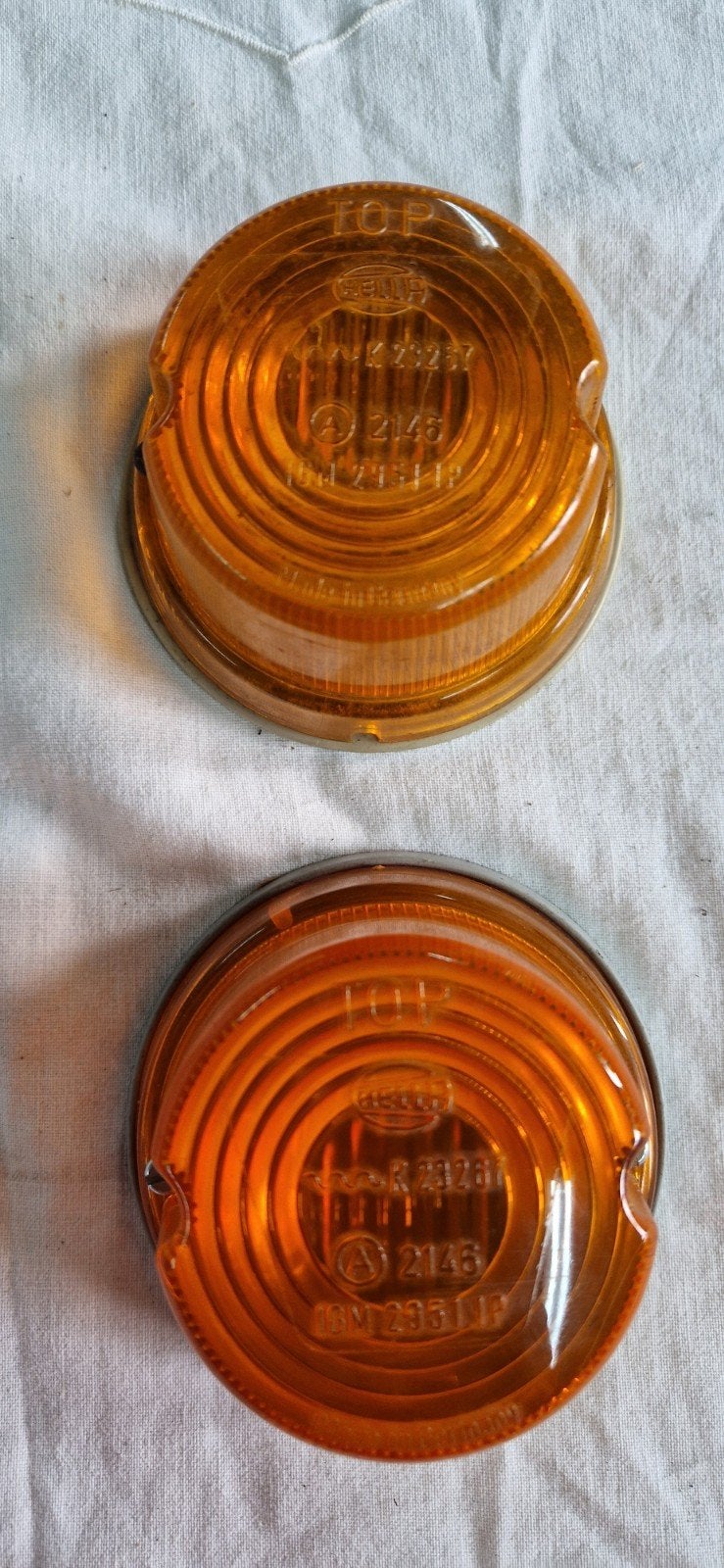 Hella Knipperlichten - Oldtimer onderdelen, Ophalen of Verzenden, Gebruikt, Oldtimer onderdelen