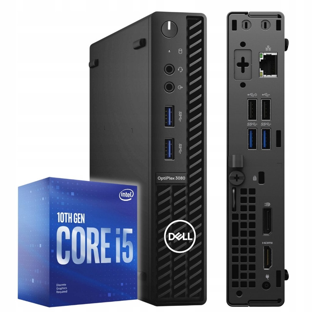 Dell 3080 Intel Core i5-10e Gen  - Wind 10 Pro USFF, Gebruikt, Ophalen of Verzenden, Westknollendam, Magazijn@deltae.nl
