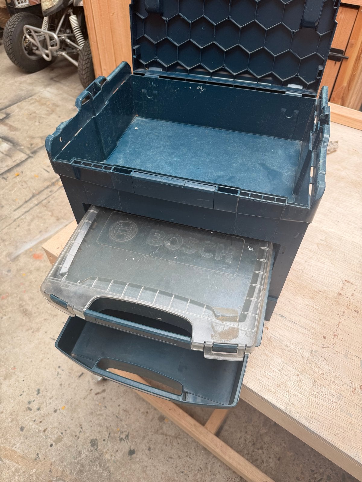Bosch L-Boxx met lades - Gereedschapskoffer, Ophalen of Verzenden, Gebruikt