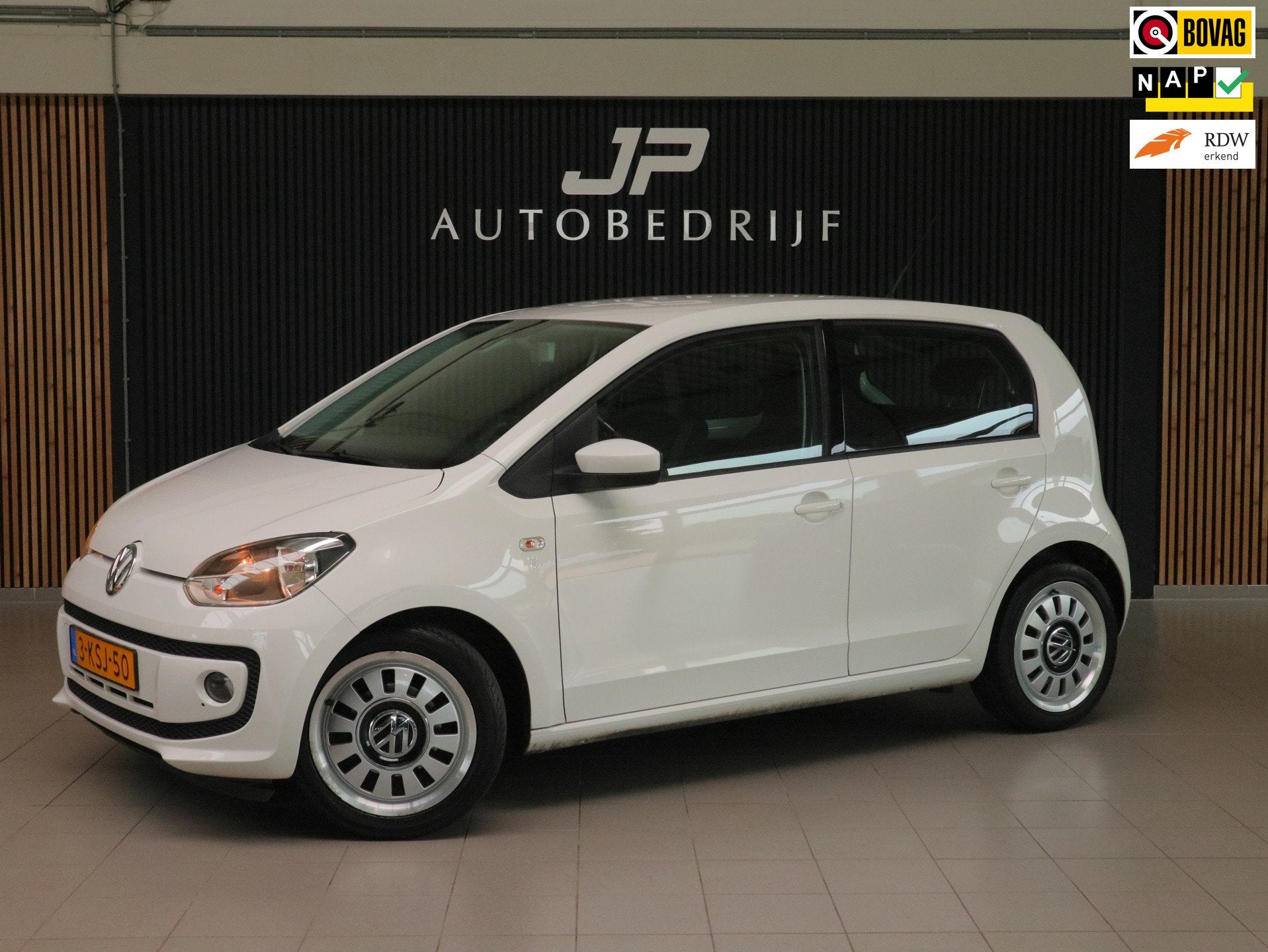 Volkswagen Up! 1.0 high up! BlueMotion 16 inch Velgen|AIRCO|, Voorwielaandrijving, Euro 5, Stof, Gebruikt