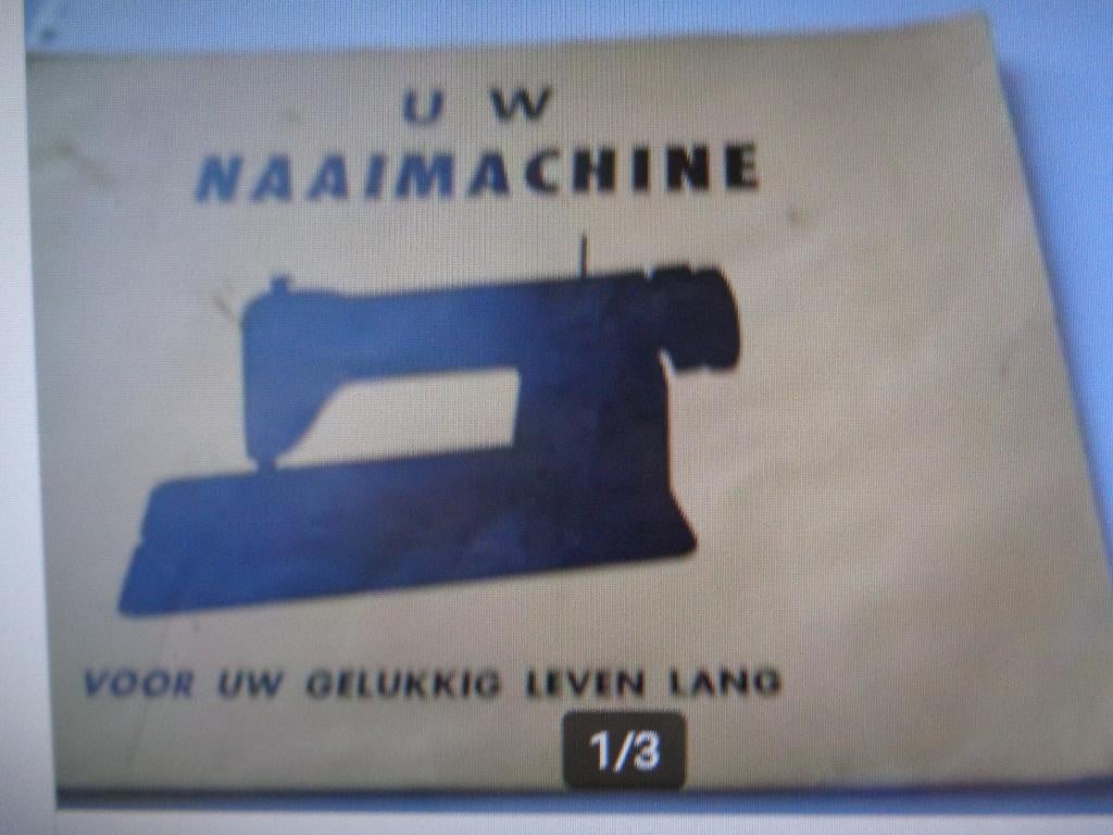 Universele Gebruikers Aanwijzing Elec Naaimachine, Ophalen of Verzenden, Gebruikt, Naaimachine, Overige merken