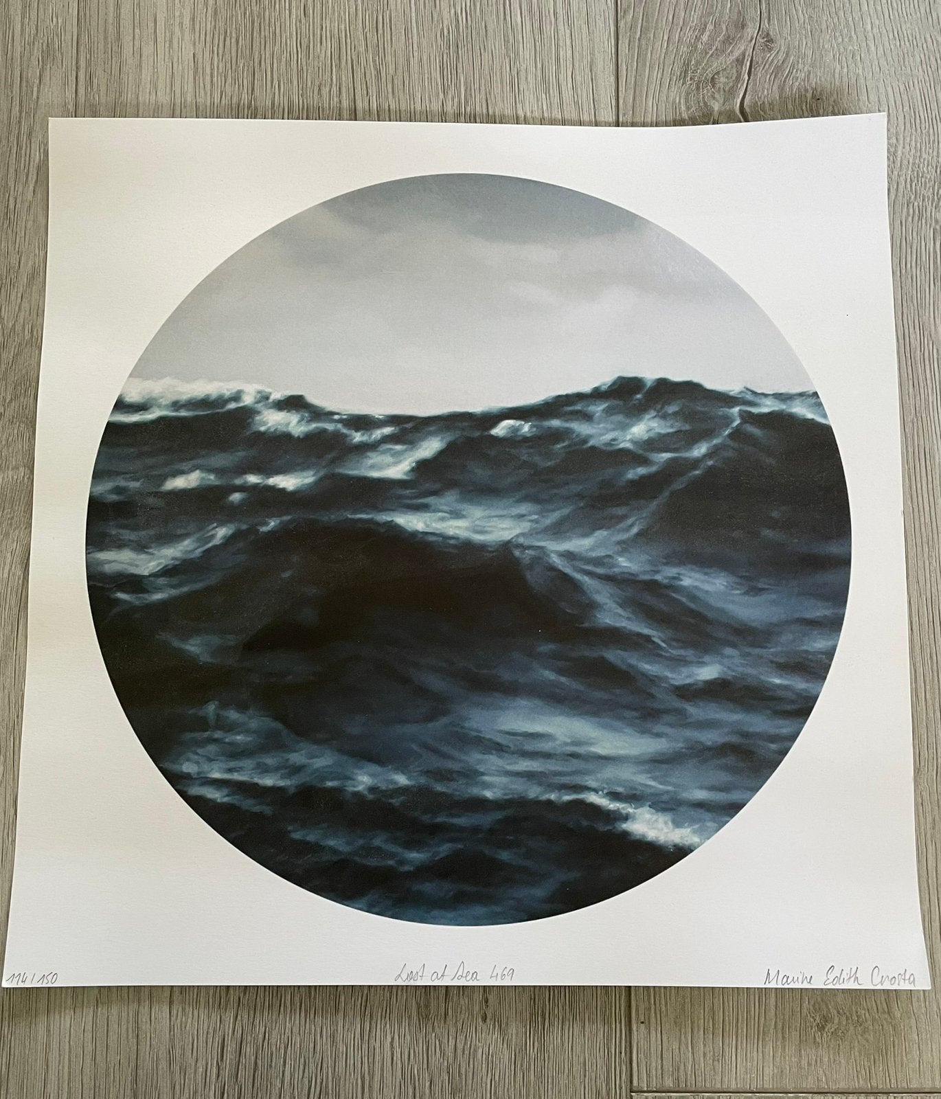 Giclee kunst print - Lost at sea, Verzenden