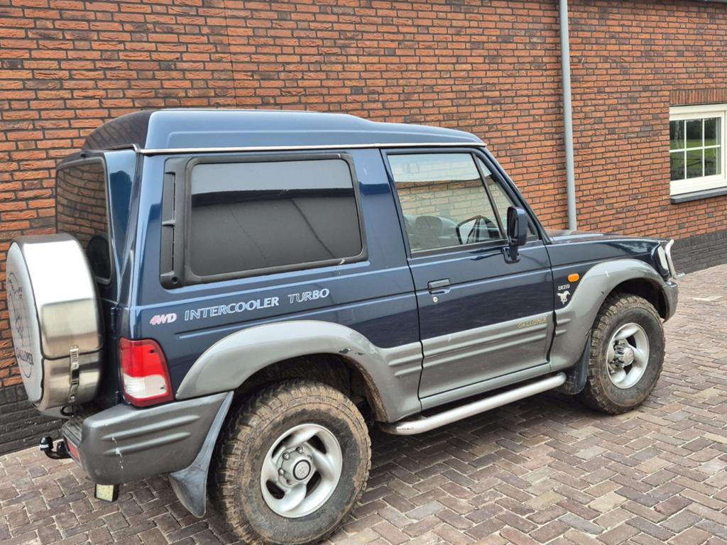 Galloper Hyundai, Ophalen