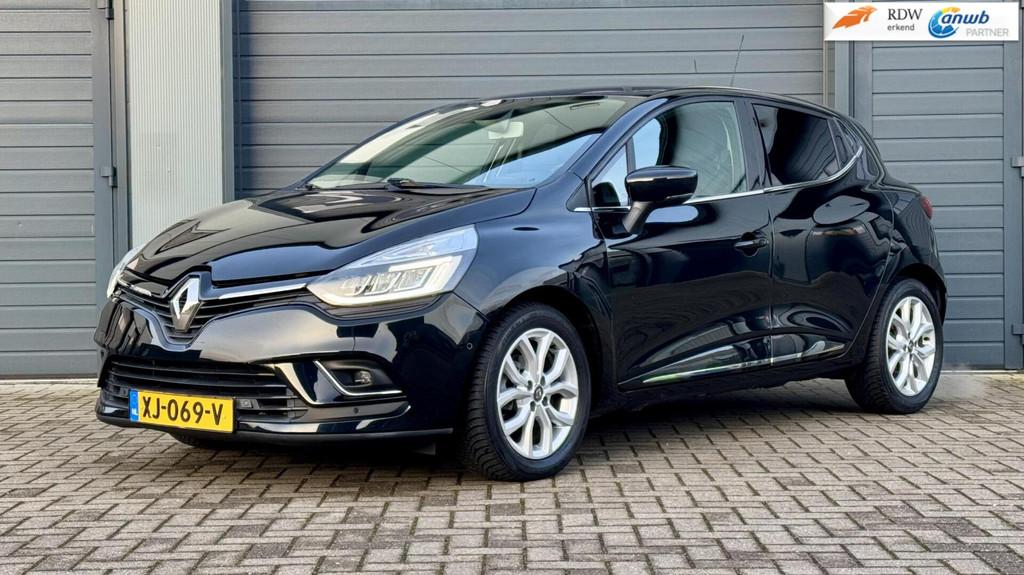 Renault Clio 1.2 TCe 120pk Intens | AUTOMAAT | 122.dkm ! | 5, Leder en Stof, 19 km/l, 1065 kg, Hatchback
