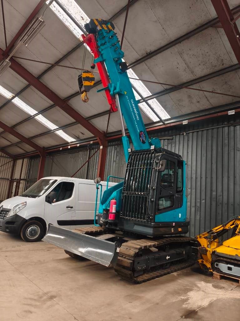 Sunward SWTC 5 D tele crawler crane telescooprupskraan, Kraan