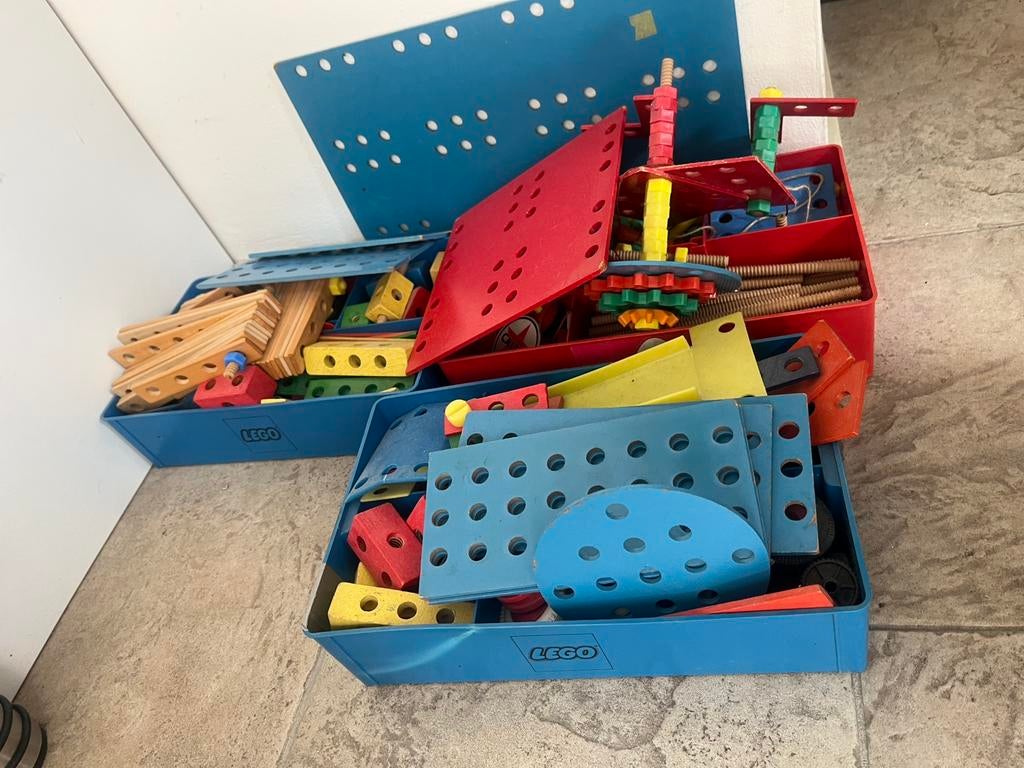 Vintage Lego Technic mecano, Ophalen, Gebruikt