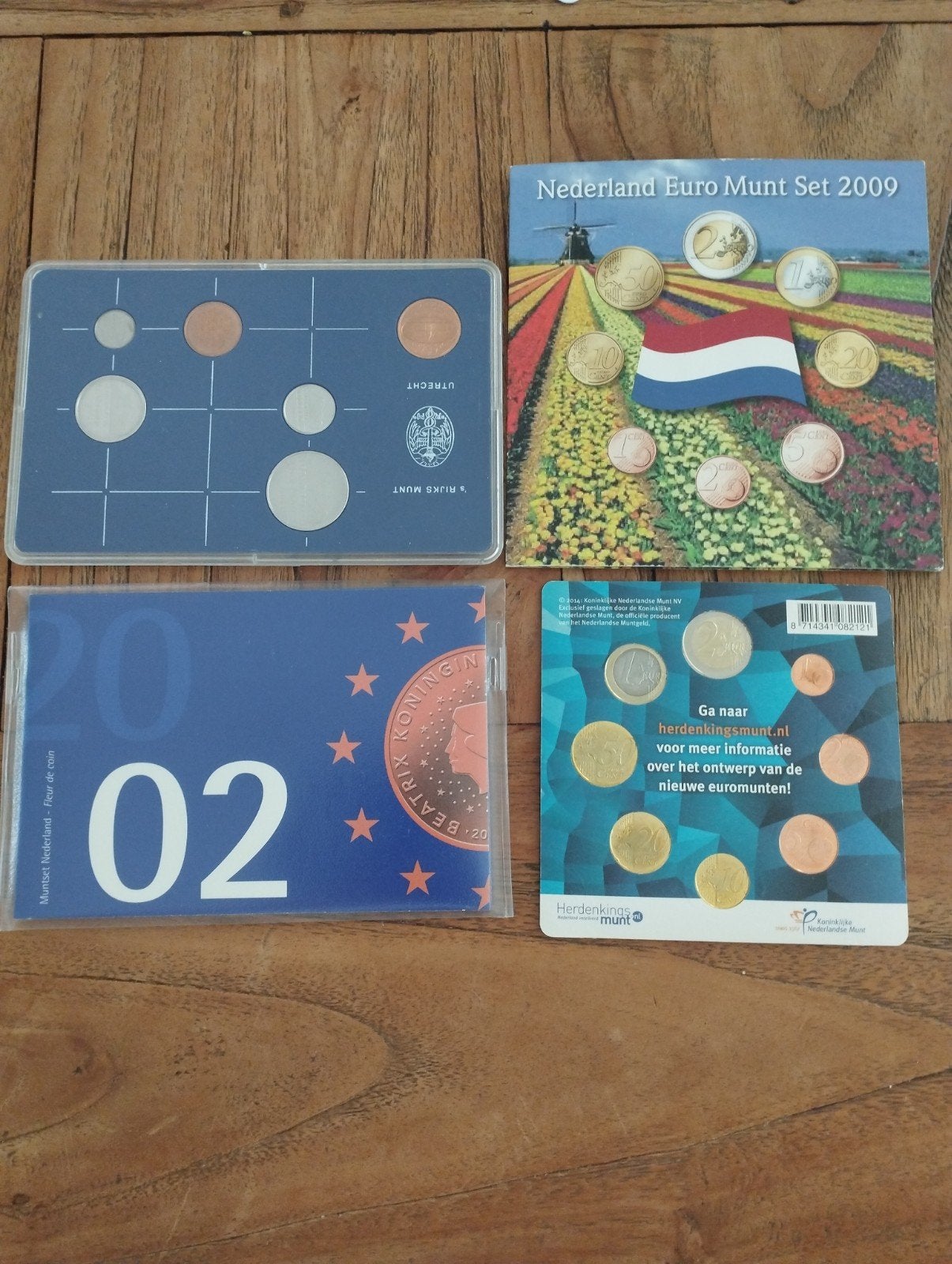 Diverse Nederlandse Euro Munt Sets (2002, 2009, 2014), Postzegels en Munten, Munten | Nederland, Ophalen of Verzenden, Koningin Beatrix