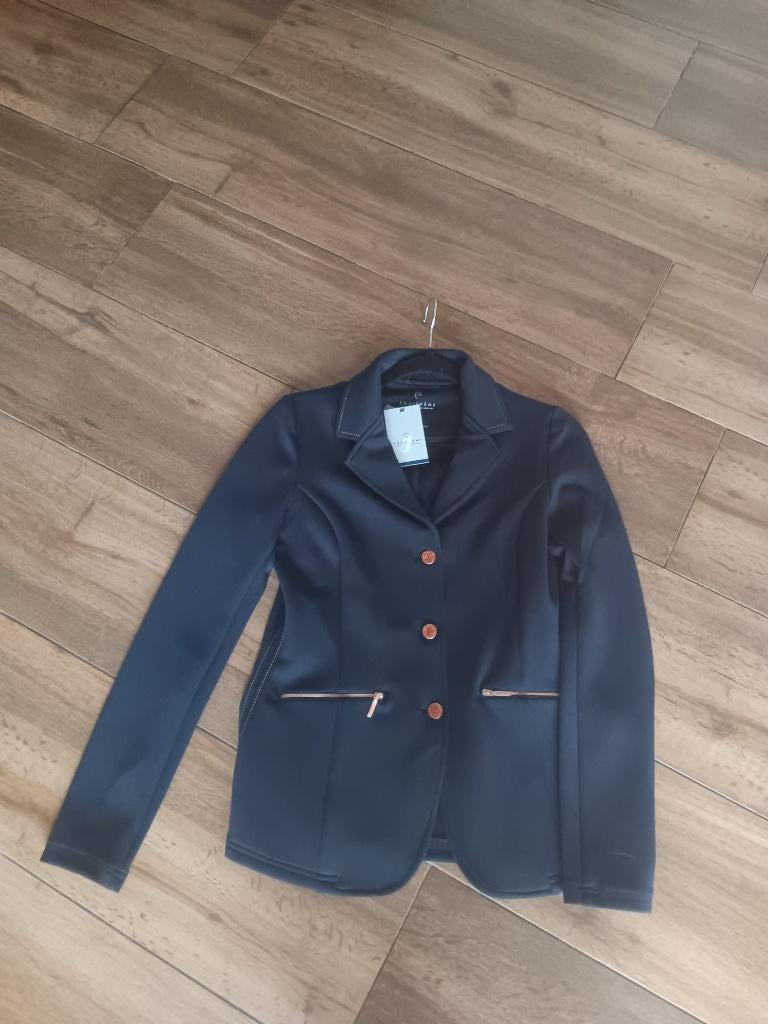 Blauw wedstrijdjasje, Dressuur, Nieuw, Ophalen of Verzenden, Dames