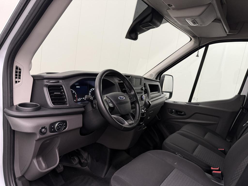 Ford Transit 2.0TDCi 130PK L4H3 Jumbo | Airco | Cruise | Cam, Gebruikt, 4 cilinders, Wit, 10 km/l