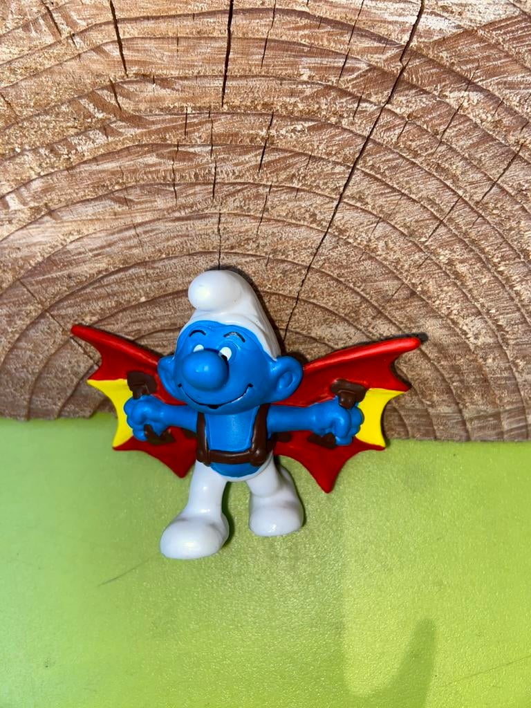 Smurfen vliegende smurf, Verzamelen, Smurfen, Ophalen of Verzenden, Zo goed als nieuw, Verschillende Smurfen