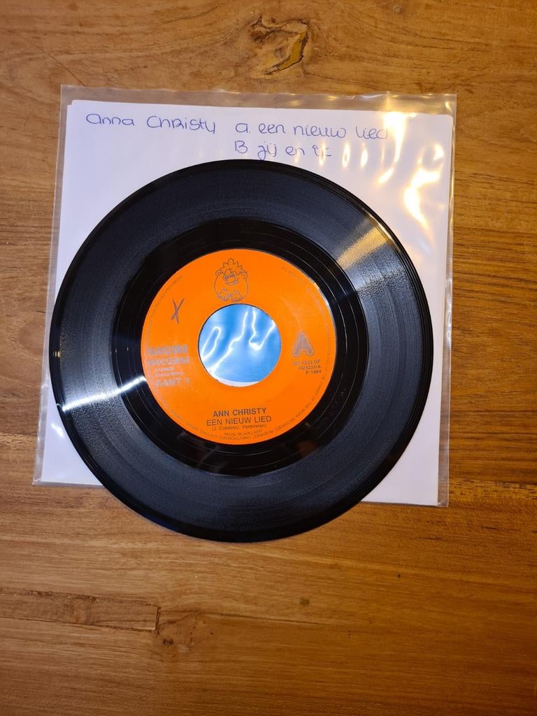 Anna Christy - Een nieuw lied, 7 inch, Single, Ophalen of Verzenden, Zo goed als nieuw