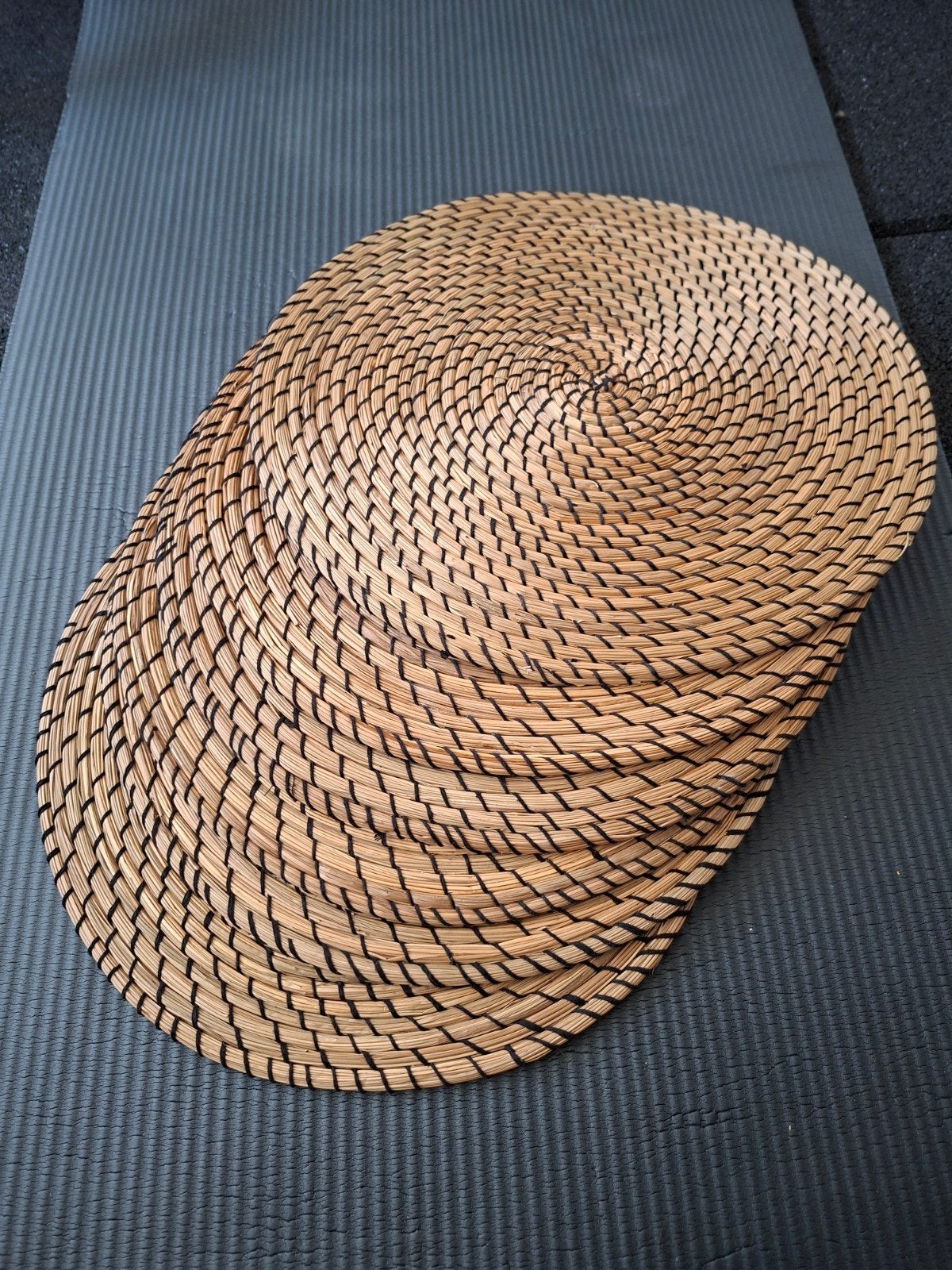 6 placemats van Ikea, Ophalen, Gebruikt, Beige, Landelijk