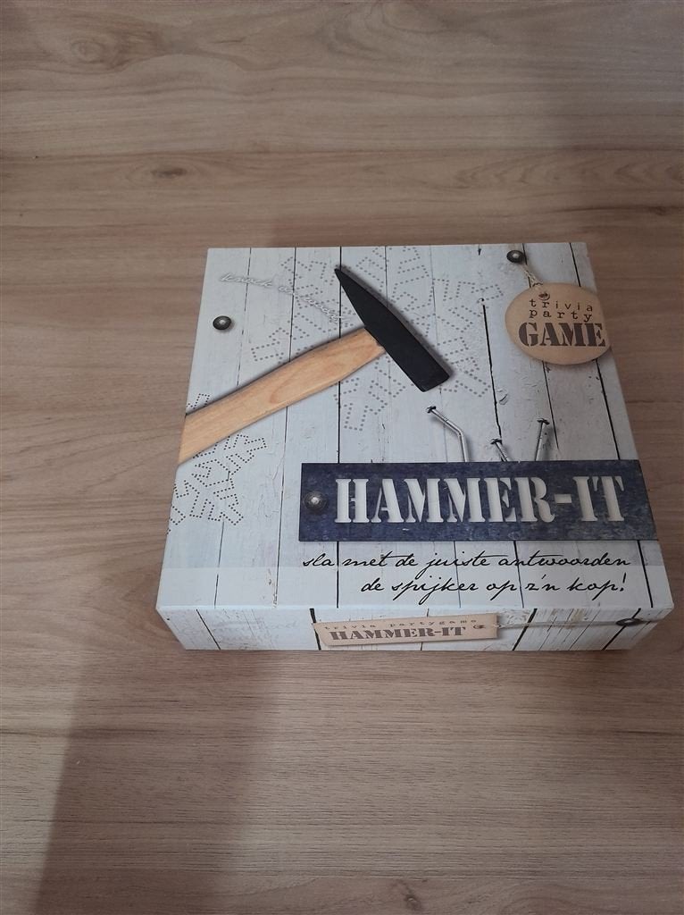Hammer-it - Trivia spel - s3476, Verzenden, Zo goed als nieuw
