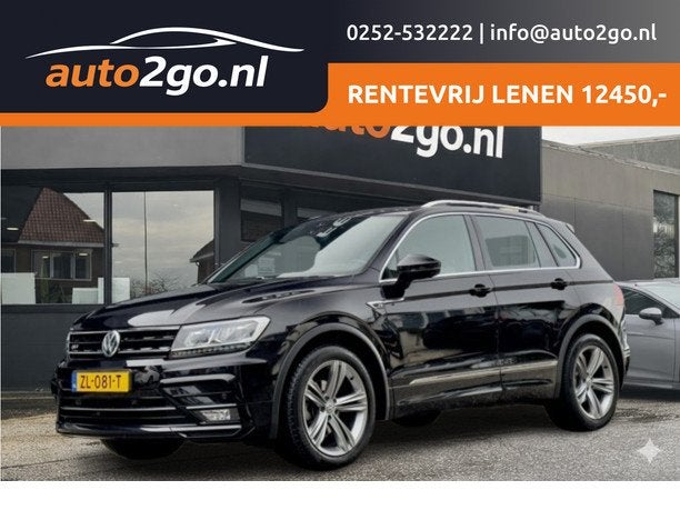 Volkswagen Tiguan 1.5 TSI AUT7 2X R-LINE DESIGNO-INT NAVI DI, Auto's, Volkswagen, Te koop, Tiguan, ABS, Adaptive Cruise Control