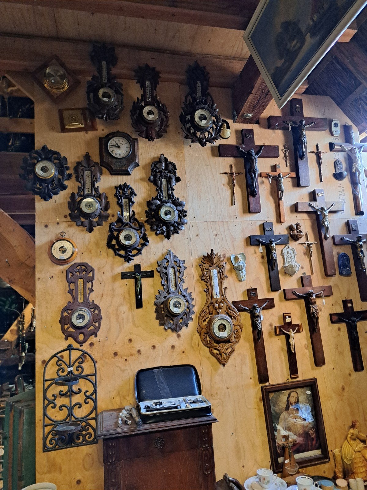 Mooie oude barometers, Ophalen