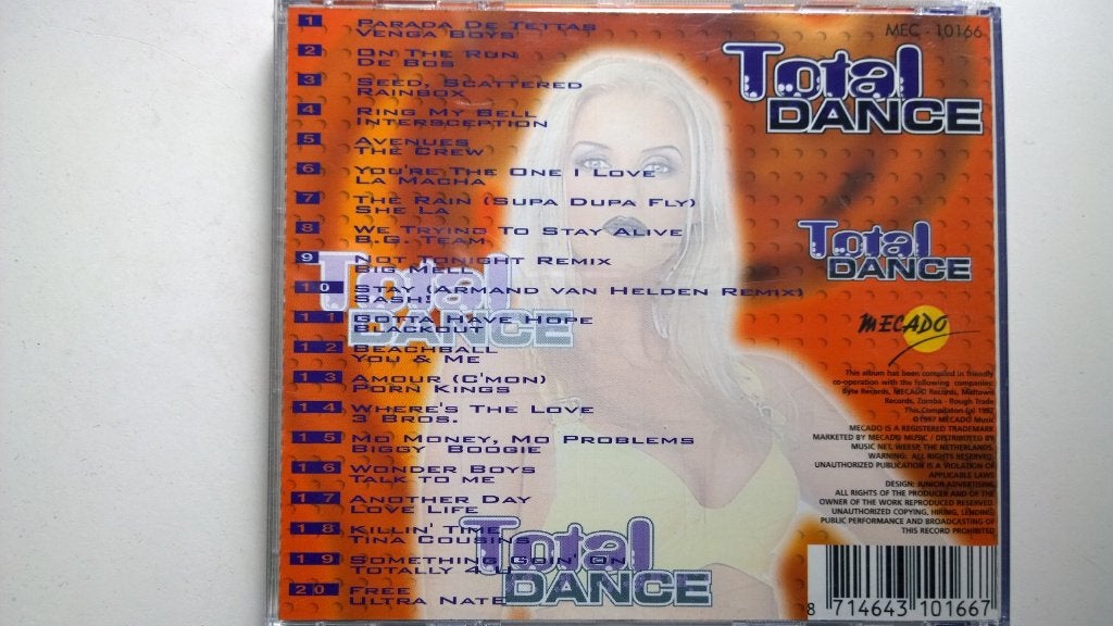 Total Dance, Ophalen of Verzenden, Zo goed als nieuw, Dance en House, Album