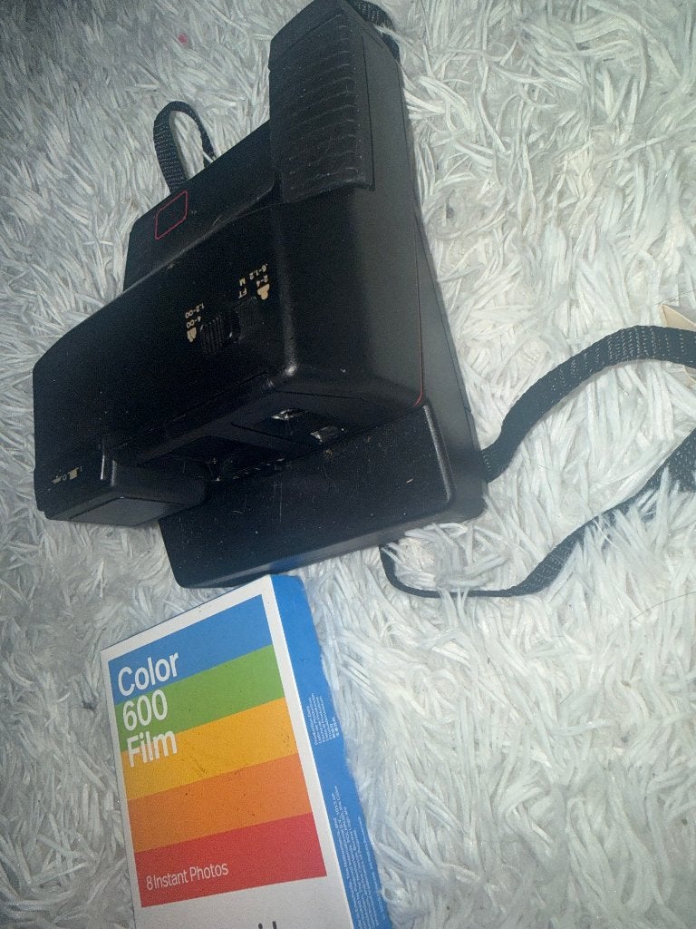 Vintage Polaroid 600 Camera - ZGAN en Werkend, Ophalen of Verzenden, Zo goed als nieuw, Polaroid, Polaroid