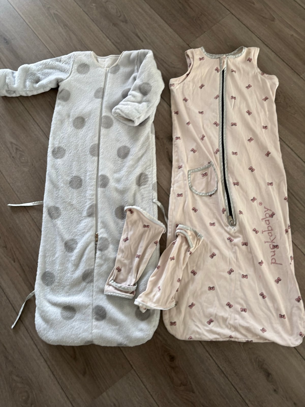 Puckababy 4 seizoenen slaapzak met afneembare mouwen, Dubbelzijdig, Gebruikt, Puckababy, Ophalen of Verzenden