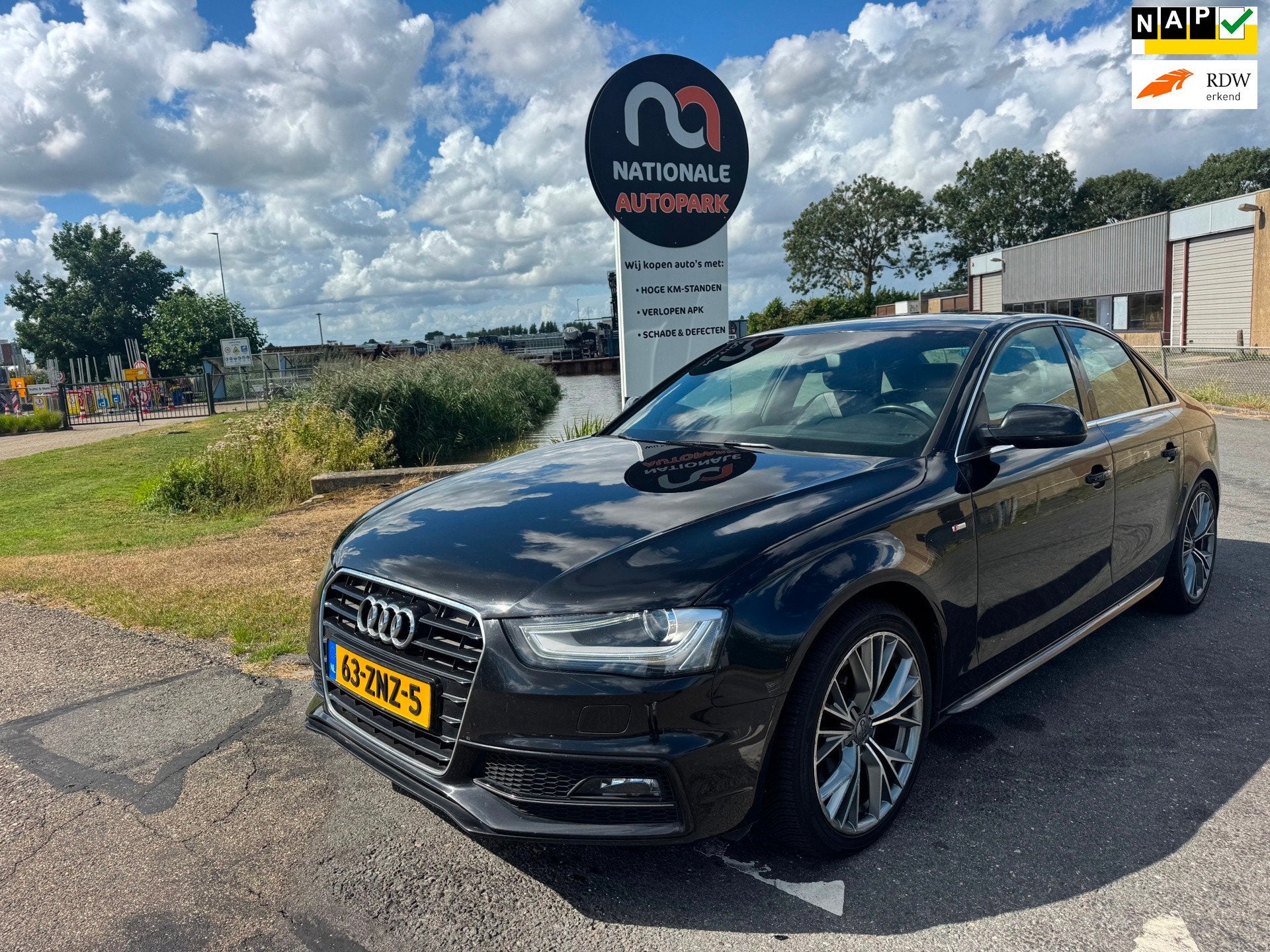 Audi A4 Limousine | 2013 | 1.8 TFSI S Edition | Top Auto | A, Voorwielaandrijving, Euro 5, 15 km/l, Gebruikt