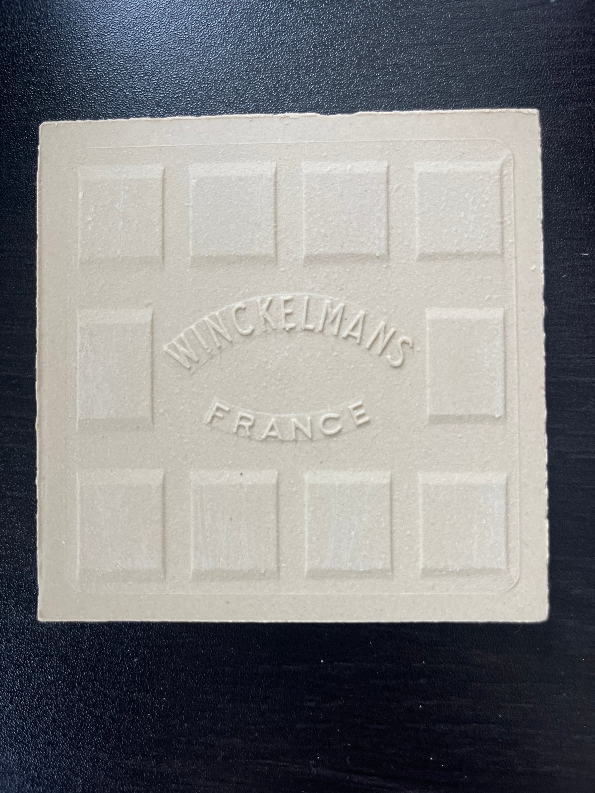 Winckelmans tegel 10x10 cm - Ivoire (Nieuw), Ophalen, Keramiek, Nieuw, Minder dan 20 cm