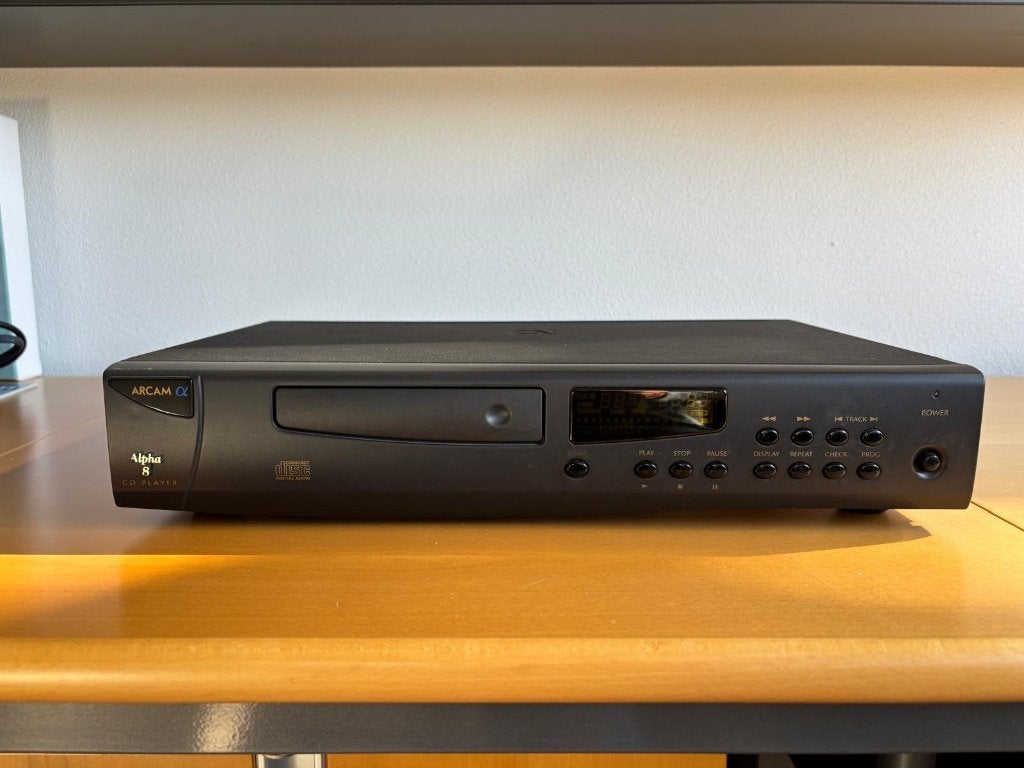 Arcam Alpha 8 CD-speler + MITerminator 2 RCA-kabels (90cm), Audio, Tv en Foto, Ophalen, Zo goed als nieuw, Overige merken