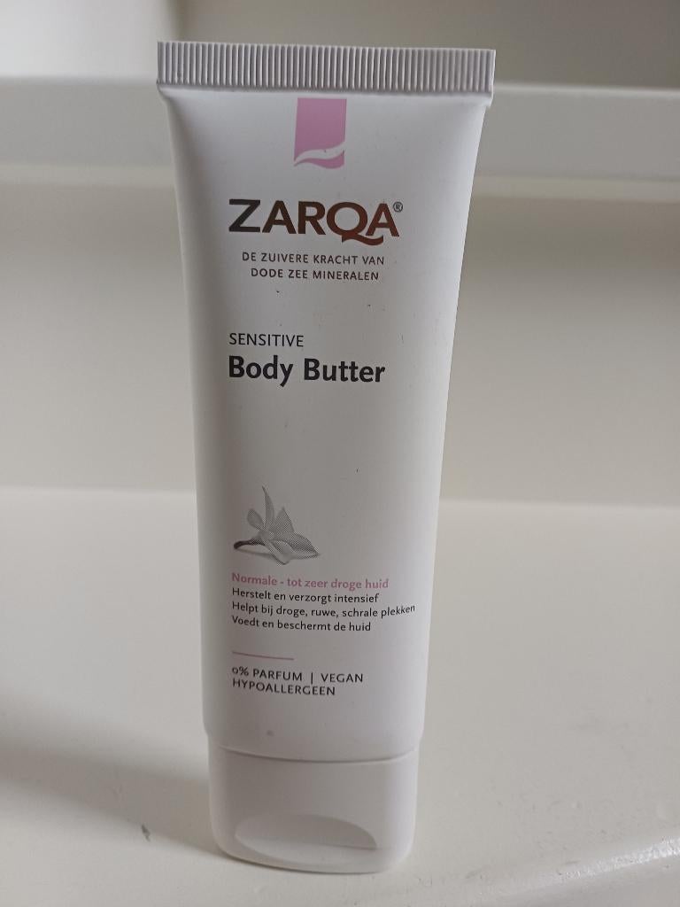 ZARQA BODYBUTTER 70ML NIEUW, Ophalen of Verzenden, Nieuw, Bodylotion, Crème of Olie