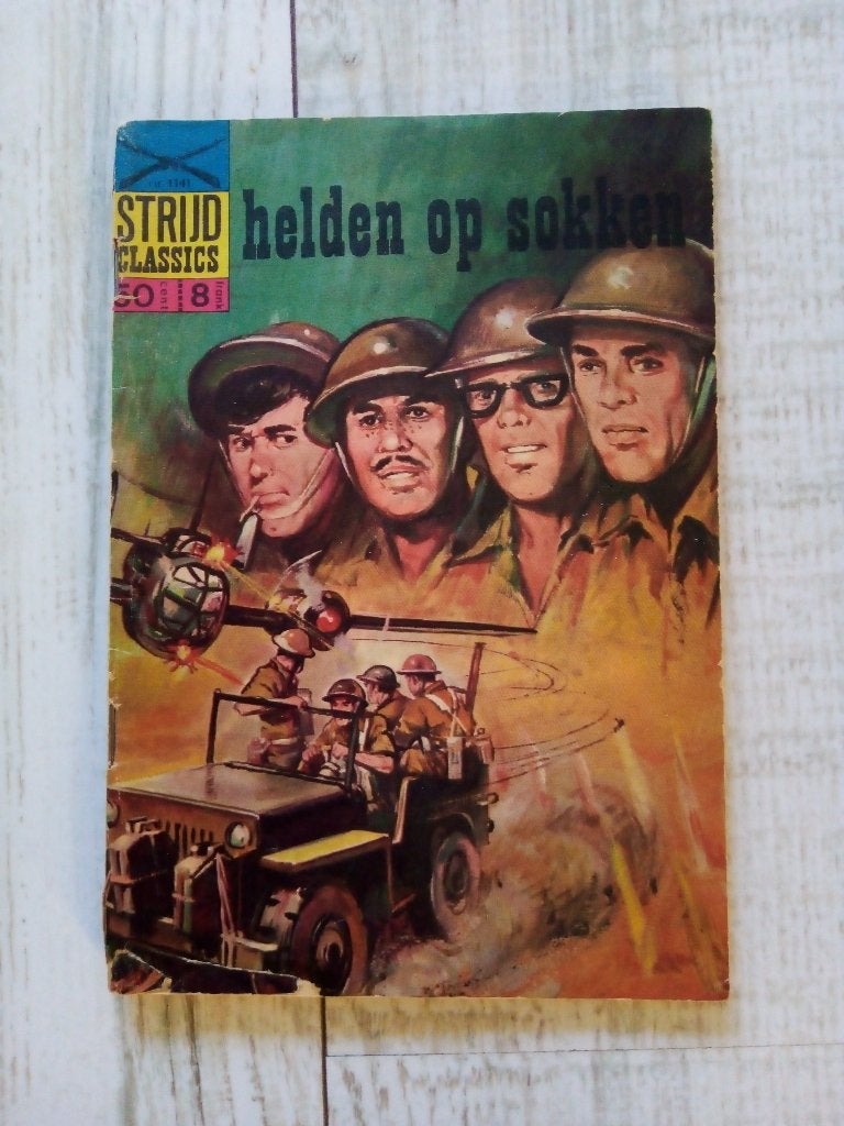 strijd classics nr.1141 *1968*1ste druk-helden op sokken, Eén stripboek, Ophalen of Verzenden, Gelezen