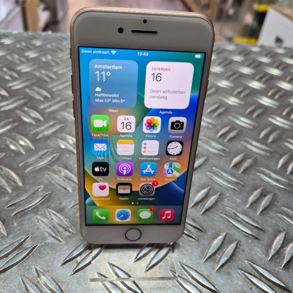 Apple iPhone 8 64GB Gold Accu 83 Nette staat Betaal in3!, Apple, Zo goed als nieuw, Support@apple.com, One Apple Park Way
Cupertino, CA 95014
United States
