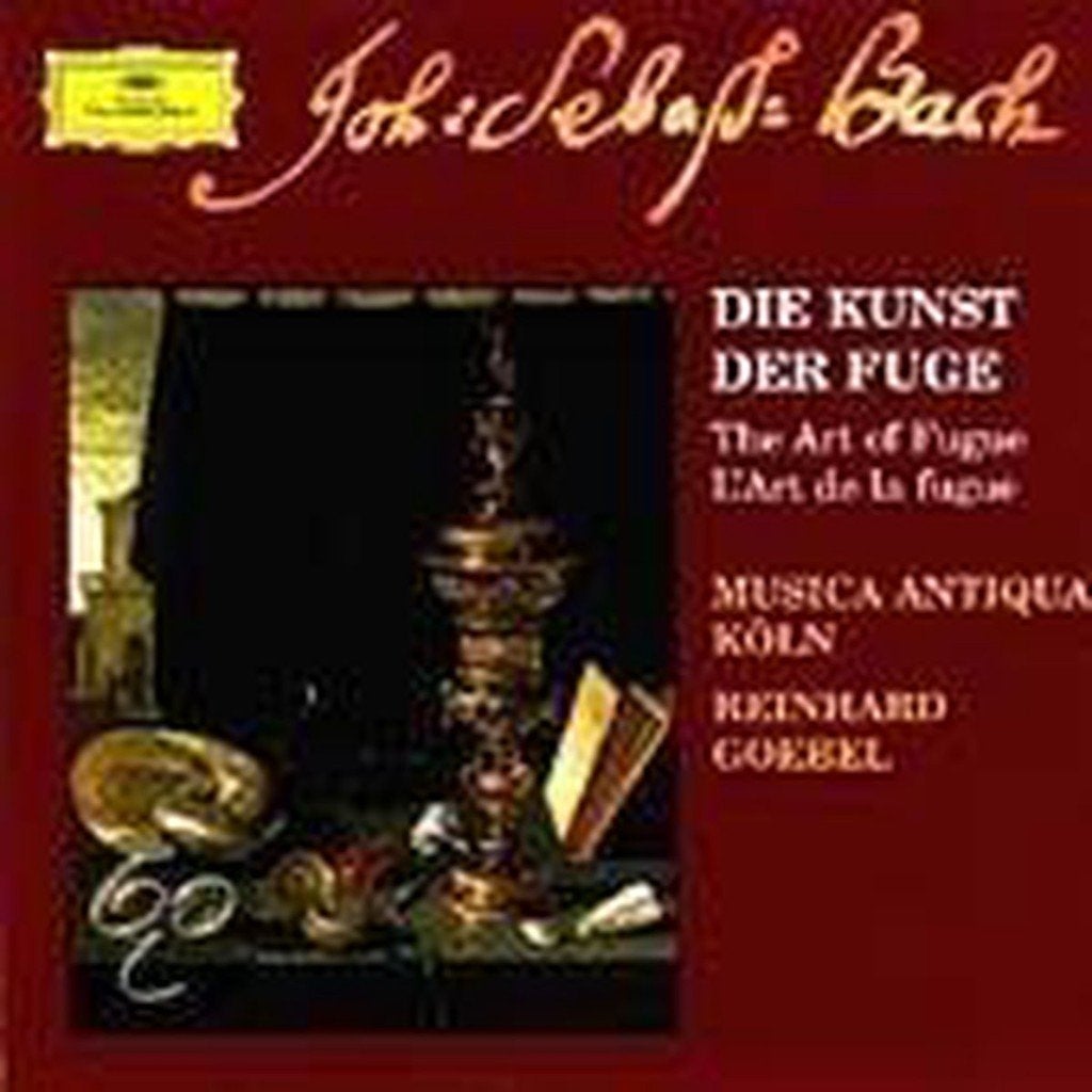 Bach die kunst der fuge ingesealed, Verzenden, Barok, Zo goed als nieuw, Overige typen