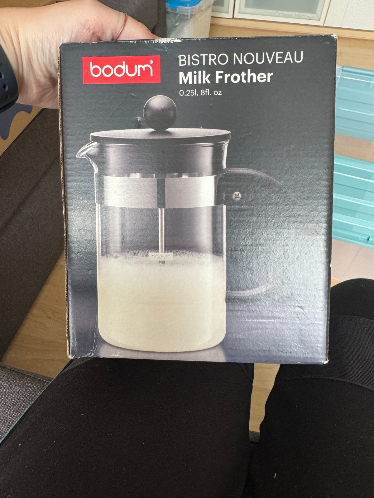 Bodum Bistro Nouveau Melkopschuimer 0.25L, Overige modellen, Overige typen, Nieuw, Ophalen of Verzenden