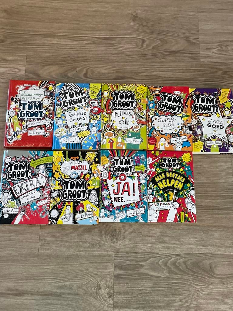 Tom Groot Boekenreeks - 9 delen, Boeken, Ophalen, Zo goed als nieuw, Fictie algemeen
