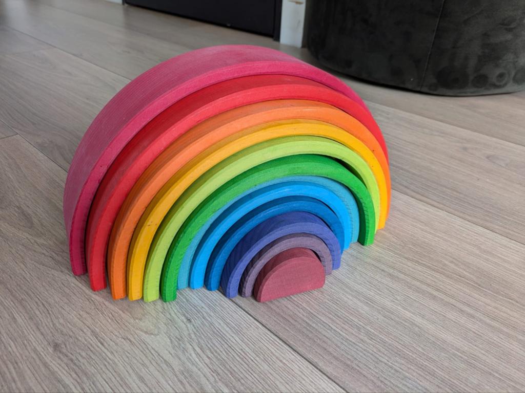 Grimm's regenboog, Kinderen en Baby's, Speelgoed | Houten speelgoed, Ophalen