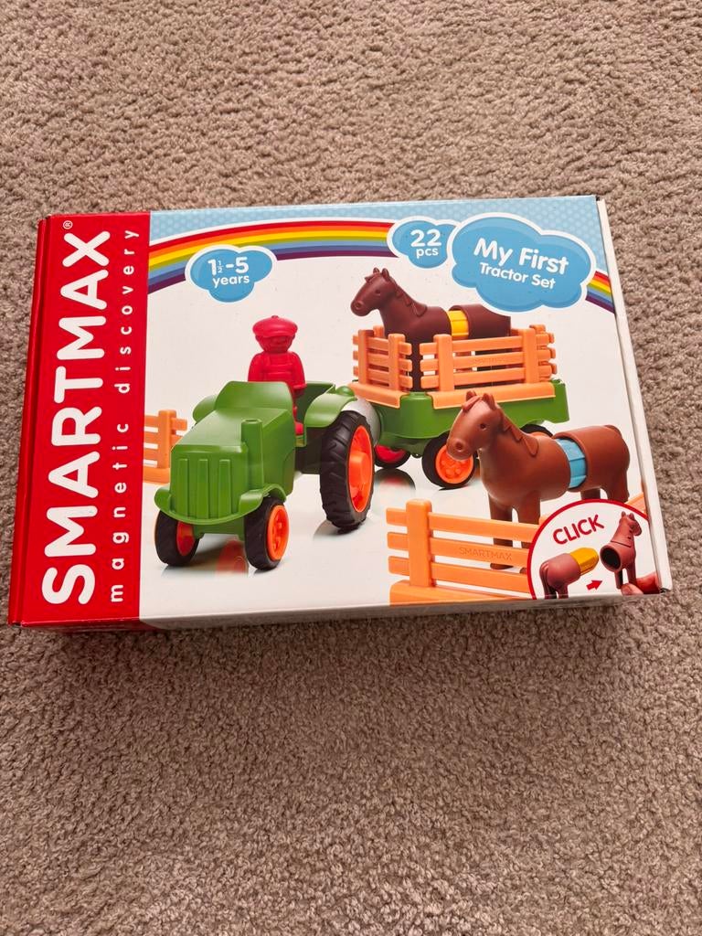 SmartMax My First Tractor Set magnetisch, Kinderen en Baby's, Speelgoed | Educatief en Creatief, Ophalen, Zo goed als nieuw