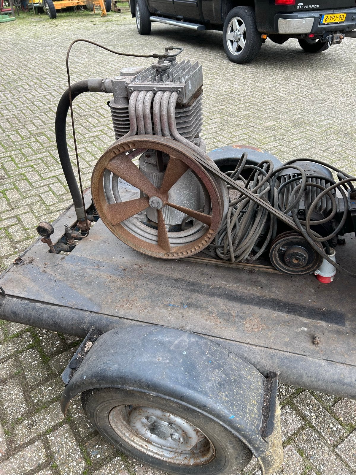 Berko compressor 380V - Werkt naar behoren, Ophalen, O, O, Mobiel