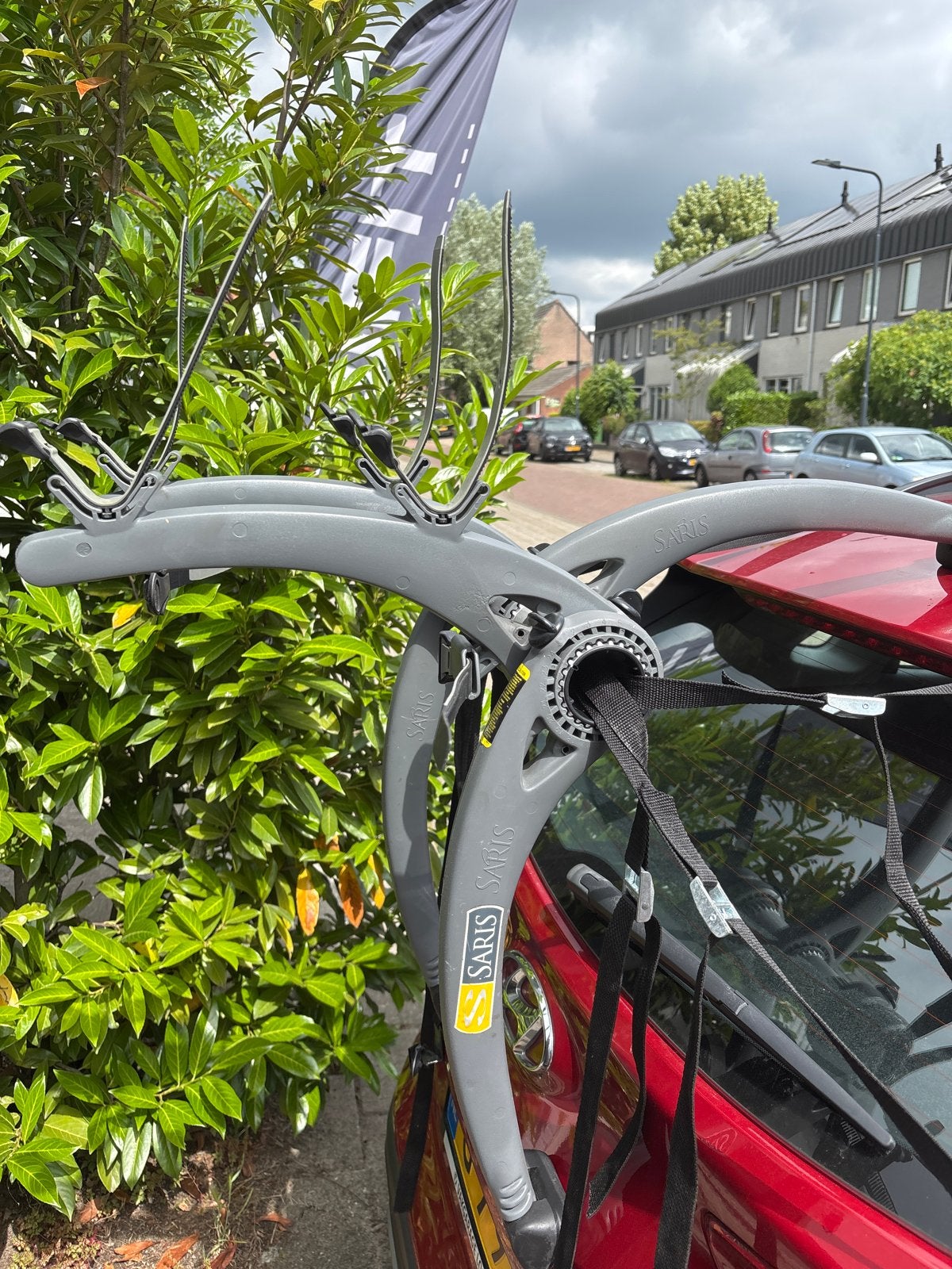 Saris Bones 2 Fietsendrager - Achterklep, Auto diversen, Fietsendragers, Ophalen, 2 fietsen, Gebruikt, Achterklepdrager